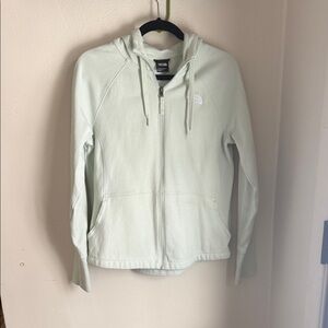 The North Face Mint Green Full-Zip Hoodie